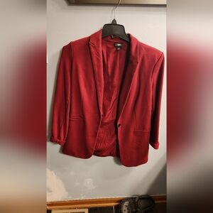 Merona Deep Red Blazer